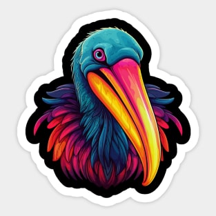Pelican Smiling Sticker